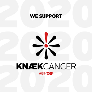 Vi støtter Knæk Cancer 2020