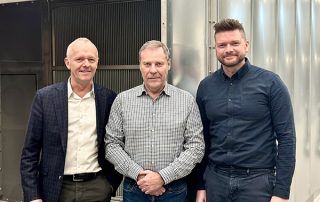 Preben Hansen, Lars Holm and Arvid Vestergaard Hansen