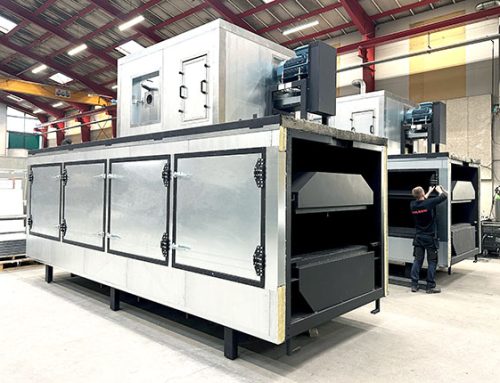 Second Tunnel Drying Oven Shipped for Mineral Wool Production