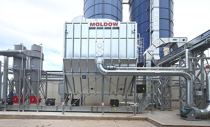 System-upgrade w MHL-cyclones-conveyor